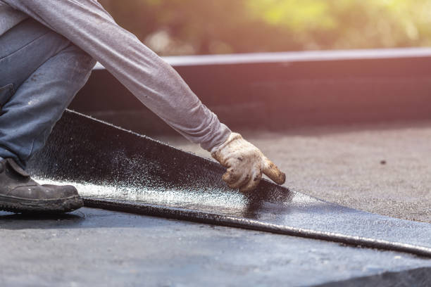 Professional Interior Drainage System technician working in Summitville, IN